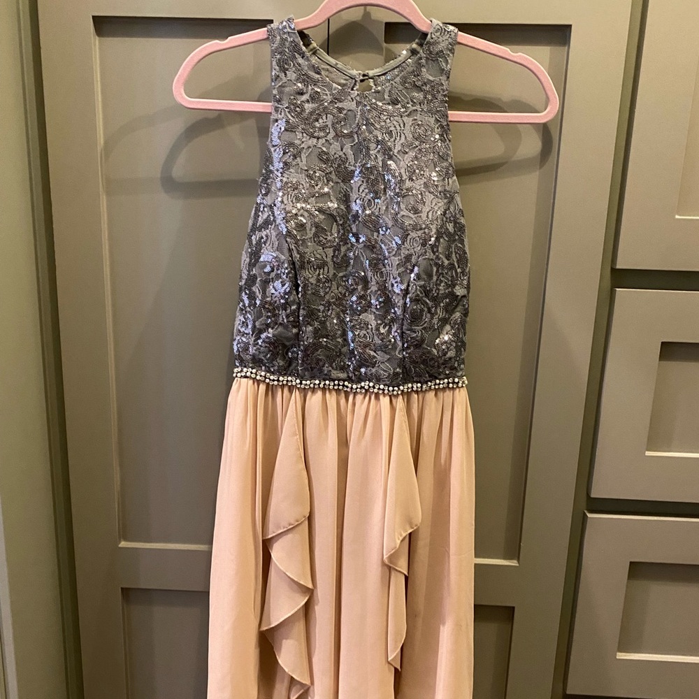 Jodi Kristopher High-low dress